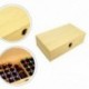 1X (25 lyuk illóolaj fadobozban 5 ml / 10 ml / 15 ml palackok Spa Yoga ClubL7A7)