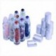 1X (10 darabos parfüm esszencia üvegpalack drágakövekkel gördülő gömbölyű AromatherapC8Z6)