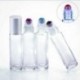 3X (10 db parfüm illóolaj üveg, drágakövekkel gördülő gömbös AromatherapI8E3