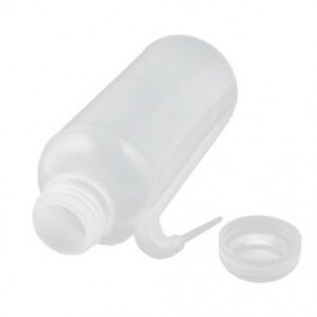 Csavarozható hegyű műanyag tetoválás mosólabda szorítómosó palack 500ml tiszta Whi W0M3