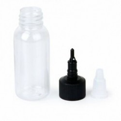 10db fekete sapka üres palackok tetováló tinta pigment zöld szappanhoz 30ml E1P5