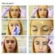 1X (100db újrahasznosítható félig állandó szemöldökminta smink Microblading Measu A4J3