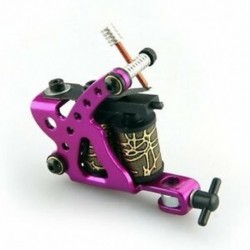 Lila - Tekercses tetováló gép - 8 wrapos - BT