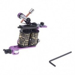 Lila - Tekercses tetováló gép - 8 wrapos - A1S8