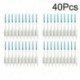 40 db fogak fogpiszkálói fogselyem szedők Interdentális kefecsíkkal Fog X2V2
