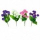 5X (1 x mesterséges szimulációval rendelkező Hortenzia virág növény, 9 virággolyóval az L5H6-hoz