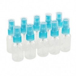 5X (10 x 30 ml-es palack-porlasztó spray-műanyag, kék Eau de Toilette N6R0)