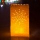 Könnyűtartó Luminaria papírlámpás gyertyatartó party dekoráció 10 db Sun F4G3