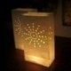 Könnyűtartó Luminaria papírlámpás gyertyatartó party dekoráció 10 db Sun F4G3