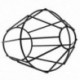 Skandináv stílusú 3D-s üvegvasak művészeti geometriai váza, küvettás asztali növény B Y8Q9