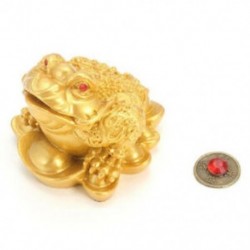 2X (kínai feng shui pénz szerencsés vagyon gazdagság varangy érme otthoni dekoráció H H6H2