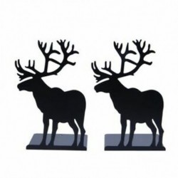 Elk csúszásmentes könyvek Art Bookend, 1 pár (fekete) H7E2