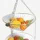 1X (Függő gyümölcskosár Iron Art háromrétegű kosarak Gyümölcstálca lefolyókosár HoH1L1)