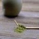 2X (bambusz teáskanál Matcha por kanál teáskészlet tea ceremónia fatartozékok Z5V5