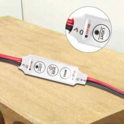 12A, 12V-24V LED-es tompító a G8P2 monokróm LED-csíkokhoz