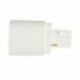 G24-től az E27-es foglalathoz LED halogén CFL izzólámpa adapter átalakító Ho M2T2