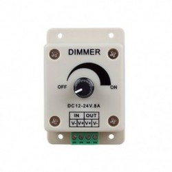 PWM tompításvezérlő LED lámpákhoz, szalaghoz, szalaghoz, 12 -24 V (12 V - 24 V) 8 A