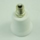 1X (SODIAL (R) 5-Pack E12 - E26 / E27 adapter) - Konvertálja a Csillár foglalatot (N7H1