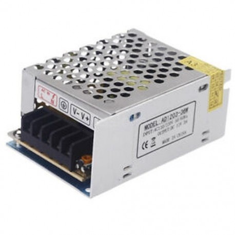 AC 100 V ~ 240 V - DC 12 V 3A 36 W feszültségtranszformátor kapcsoló LED vezetősávú teljesítmény Su U8I2