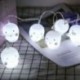 1X (10 LED szellem húros tündér éjszakai lámpa party kerti bár Halloween De M2I5