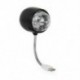 3X (USB disco gömblámpa, forgó RGB színű LED-es színpadvilágítás, U4W1 buli izzó)