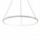60 cm-es modern LED akril kerek medál csillár mennyezeti lámpa világítás BT