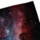Köd kárpitos galaxis csillagjai az űrben égitesti csillagászati bolygók az U D7X9-ben