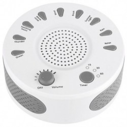 1X (Fehér zajú alvásmérő eszköz alvástermék álmatlanság javítja az alvás qualiQ2J1-ét)