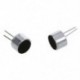 1X (10 db 9,7 mm x 7 mm 2 tűs MIC-kapszula Electret kondenzátor mini-telefon Z4Y6)