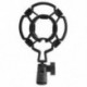 Kondenzátor mikrofon Mic Shock Mount tartó Stúdió rögzítőkeret K5X1 D5T1