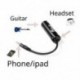 Gitár interfész IRig Converter cseregitár a Phone New Y2G7-hez