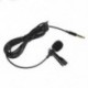 Lavalier Lapel Clip-on többirányú mini-telefon TRRS 3.5 mm Jack kihangosító E4M3