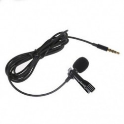 Lavalier Lapel Clip-on többirányú mini-telefon TRRS 3.5 mm Jack kihangosító E4M3