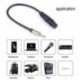 0,3M 3,5 mm-es sztereo Trs hím-Xlr 3Pin aljzatú audiokábel-mikrofon hosszabbító I5X9
