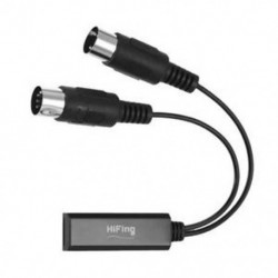 HiFing vezeték nélküli Bluetooth MIDI adapter Bluetooth 4.0 5-tűs DIN MIDI adapter N4J4