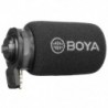 2X (BOYA By-A7H Mic 3,5 mm Jack telefon mikrofon digitális sztereo kondenzátor mob S6P8