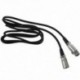 2x (48 V-os USB fantomtápellátás USB-kábel mikrofonkábel a Mini Microph X4P8-hoz