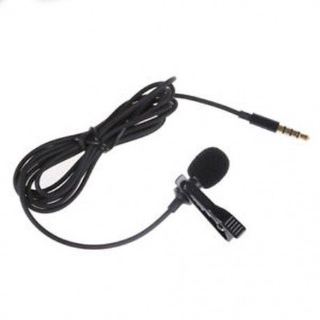 20x (Lavalier Lapel C-on egyirányú mikrofon TRRS 3,5 mm Jack Handsfree 3.