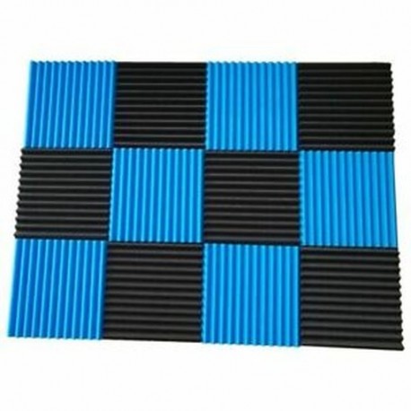 6X (12 darabos akusztikus panelek hangszigetelő hab akusztikus csempe stúdió hab Sou V9I5