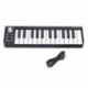 Worlde Easykey 25 billentyűzet Mini 25-billentyűs USB MIDI vezérlő Musical PF S8X2 O0G1