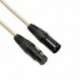 6X (10M-os mikrofon audiocsatlakozó, 5-pólusú XLR, hím és női, mikrofon mikrofon Au M3C8
