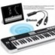2X (HiFing vezeték nélküli Bluetooth MIDI adapter Bluetooth 4.0 5 tűs DIN MIDI Adap X4U7