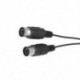 2X (HiFing vezeték nélküli Bluetooth MIDI adapter Bluetooth 4.0 5 tűs DIN MIDI Adap X4U7