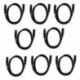 3X (8 darabos mikrofonkábel (Mic kábel / XLR – XLR kábel) 2 méter M01835 U6U8)
