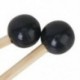 2 x keményfa Glockenspiel-kalapácsok L6V1 gumifejjel