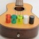 3X (Longteam Guitar Ukulele Sand Shaker Rhythm Ring Maraca Cabasa viselni a Fi Q8U9 készüléken
