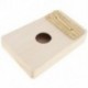 10 kulcsfontosságú Kalimba Diy Kit Basswood Thumb Piano Mbira kézműves festményekhez, Par G9O4
