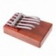1X (5 kulcsos Kalimba Mbira Likembe Sanza ujj hüvelykujj zongora rózsafa hangszer Y6R7