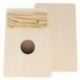 8X (10 kulcsos Kalimba Diy Kit Basswood Thumb Zongora Mbira kézműves festéshez W9X1
