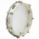 4X (10 a Tambourine Capoeira bőrdobban) Tamburin Samba Brasil fa TaT7L4